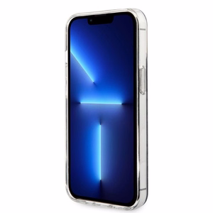 Set Guess GUBPP13LH4EACSK suojakuori + laturi iPhone 13 Pro musta/musta kova suojakuori 4G Print MagSafe