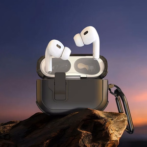 DUX DUCIS PECP - TPU+PC suojakotelo AirPods 4 musta