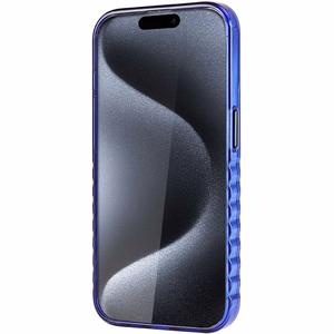 Audi IML MagSafe Suojakuori iPhone 15 Pro:lle - sininen