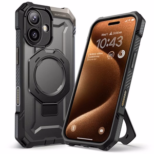Supcase UB Grip Mag MagSafe Suojakuori iPhone 17:lle - Musta