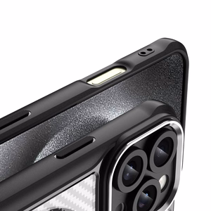 Leading Series MagSafe Silikoninen Suojakuori iPhone 16 Pro:lle - Musta