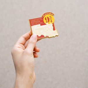 Harry Potter Platform 9 3/4 -jääkaappimagneetti, 7 × 7 cm