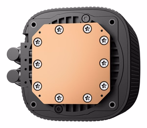 DeepCool LE360 V2 ZERO DARK -prosessorin nestejäähdytyssarja, 12 cm, musta, 1 kpl