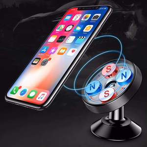 Wozinsky Magneettinen auton kiinnike kojelautaan 360 itseliimautuva musta (WMH-05)