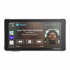 Interphone Sync55 älynäyttö (CarPlay/Android Auto) musta