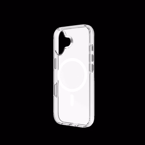 JUST MUST MAGSAFE CRYSTAL I suojakuori iPhone 17 läpinäkyvä
