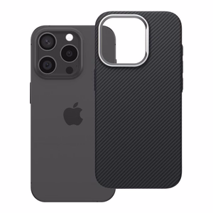 MagSafe-yhteensopiva K-Look-suojakuori iPhone 15 PRO, musta