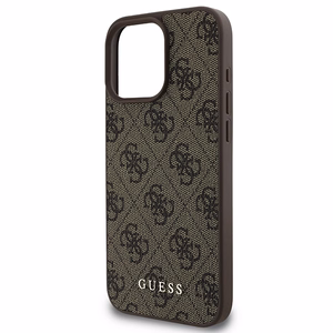 Guess 4G Classic Suojakuori iPhone 16 Pro Max:lle - Ruskea