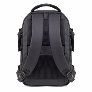 Wozinsky WPW-20L -matkareppu kannettavan tietokoneen taskulla 40x20x25 cm käsimatkatavarana - musta