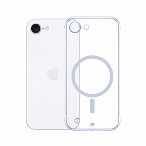 3mk Just20g MagCase Suojakuori iPhone 16E:lle - läpinäkyvä
