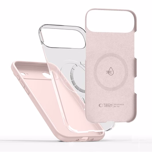 Tech-Protect Silikoninen MagSafe Suojakuori iPhone 17 Air:lle - vaaleanpunainen