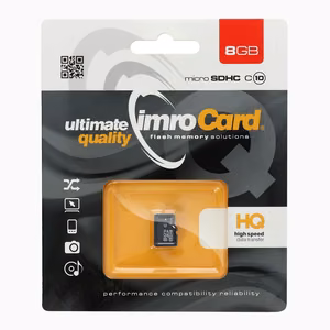 Imro muistikortti 8GB microSDHC cl. 10