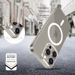 Tech-Protect FlexAir MagSafe Suojakuori iPhone 15 Pro:lle - kirkas
