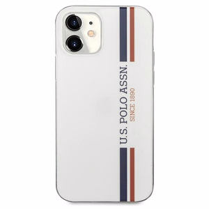 US Polo USHCP12SPCUSSWH iPhone 12 mini 5,4" valkoinen Tricolor Collection