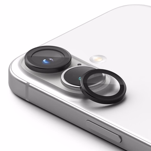 Ringke Camera Frame Protector 2-pack iPhone 16 / 16 Pluslle - Musta