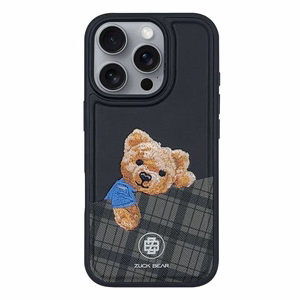 Zuck Bear Darren iPhone 16 musta