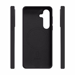Etteri Silicone Mag -suojakuori Samsung Galaxy S26 Ultra musta