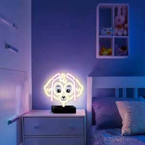 Neon LED jalustalla Paw Patrol - Skye OW-120546