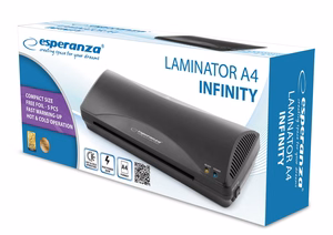 Esperanza EFL001 kuuma- ja kylmälaminointilaite, 250 mm/min, musta
