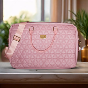 Wonder Briefcase Kannettava tietokone 17 tuumaa pico quilted vaaleanpunainen