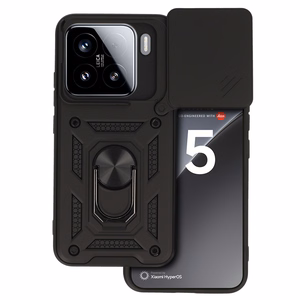 Slide Camera Armor Case for Xiaomi 15 5G Black