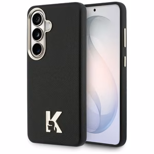 Karl Lagerfeld Suojakuori K Metal Logo MagSafe Samsung Galaxy S26:lle musta