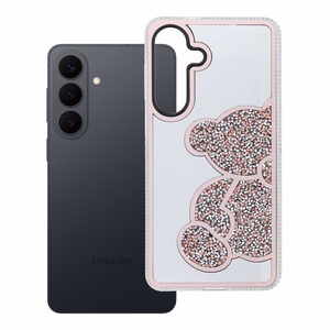 Suojakuori Samsung S26 PLUS:lle Teddy Bear vaaleanpunainen