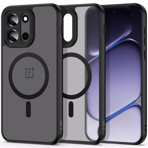 Tech-Protect Magmat MagSafe -suojakuori OnePlus Nord 6 -mallille, mattamusta