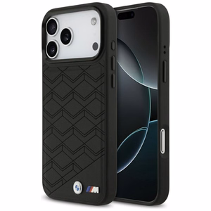 BMW M Shape Logo MagSafe Suojakuori iPhone 17 Pro Max:lle - Musta