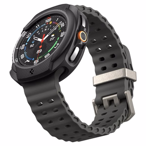 Spigen Liquid Air Suojakuori Samsung Galaxy Watch 8 Classic 46mm:lle - Musta