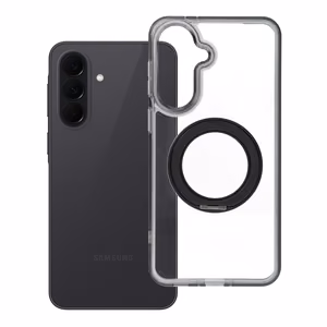 Frame Circle Stand case for Samsung Galaxy A37, MagSafe-compatible – black