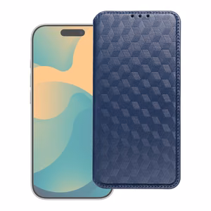 Flip case for iPhone 17 PRO MAX / 18 PRO MAX Cubic Book blue