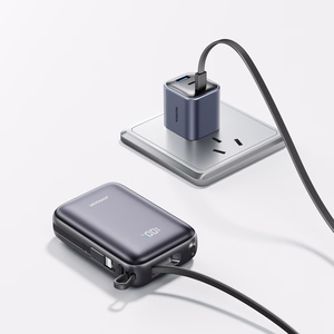 Joyroom JR-PBF29 20000mAh 22.5W Powerbank with Double Cable - Black
