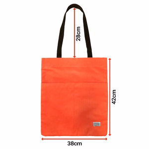 Shopping bag Wonder pattern 4 orange