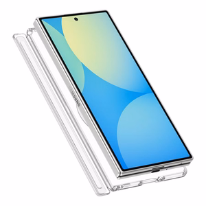 Spigen Ultra Hybrid Pro MagSafe suojakuori Samsung Galaxy Z Fold8 Ultra -puhelimelle – läpinäkyvä ja valkoinen