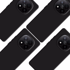 3mk Matt Case Pro case for Xiaomi Redmi Note 14 Pro+ - matte black