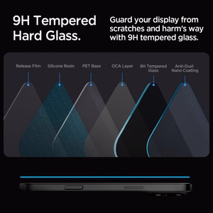 Spigen Glas.tR EZ Fit 2-Pack iPhone 16 Pro 6,3 yksityisyyssuoja