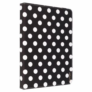 Wonder Canvas tablettikotelo 13 tuumaa musta pilkukuvio
