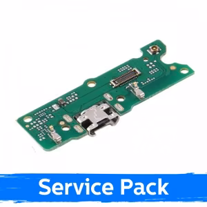 Charging Port Compatible With Huawei Y5 2018 With Flex / Plata (Service Pack)