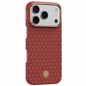 Punainen Benks Magnetic Armor Air Armor Grid 600D kevlar- ja metallikehyksinen suojakuori (C.K.FL.AP.RD.0073) malleihin iPhone 18 Pro Max / iPhone 17 Pro Max