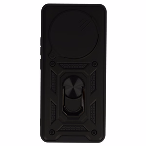 Slide Camera Armor Suojakuori Realme 14 Pro Plus 5G:lle musta