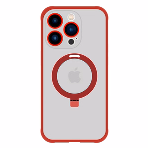 Tel Protect Magical Magsafe Stand Suojakuori iPhone 13 Pro:lle punainen