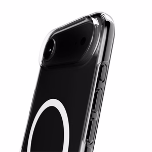 Puro Impact Clear D3O TPU+PC MagSafe-yhteensopiva suojakuori iPhone 17 Air:lle - läpinäkyvä