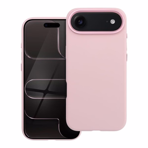 Suojakuori iPhone 17 AIR:lle Forcell F-Protect Frame Premium yhteensopiva MagSafen kanssa vaaleanpunainen