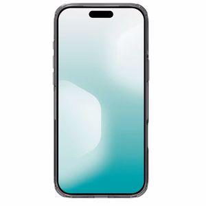Nillkin Nature TPU Pro Suojakuori iPhone 17 Pro Max:lle - Puoliläpinäkyvä musta