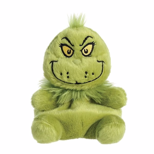 Grinch Palm Pals -istuva pehmolelu, 13 cm