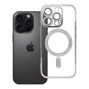 Suojakuori iPhone 16 PRO:lle Electro Mag Cover yhteensopiva MagSafe-version kanssa titaani