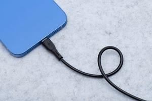 Kaapeli USB C - USB C Blue Star 3A 60W ECO 1 m PJ73-13-3 musta