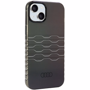 Audi IML MagSafe suojakuori iPhone 15 Plus / 14 Plus:lle - musta