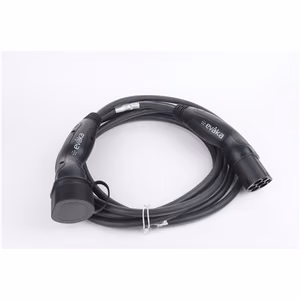 Evaka EV Charging Cable Type 2-Type 2, 22 kW, 32 A, 5 x 6 mm2, 1 x 0.5 mm2, 5 m ITGAM3871 Black